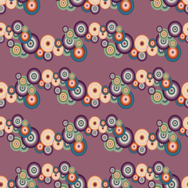 soyut geometrik renkli Dikişsiz desen arka plan için vektör çizim