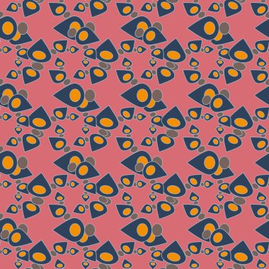 Soyut geo damla şeklindeki PIN arka plan deseni. 