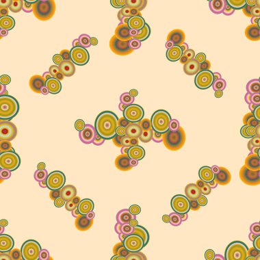 soyut geometrik renkli Dikişsiz desen arka plan için vektör çizim