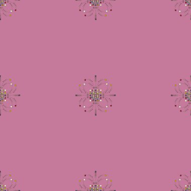 Vintage seamless modeli, vektör çizim 