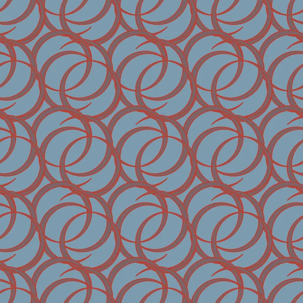 Daireler için arka plan ile Seamless modeli. vektör çizim