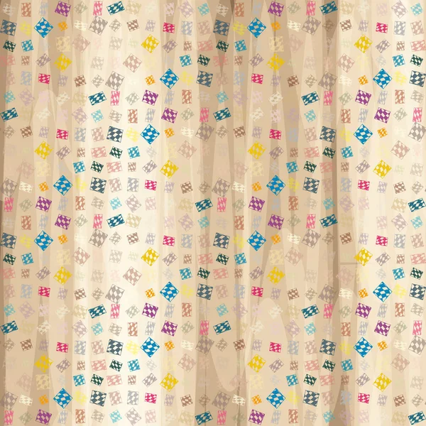 soyut geometrik renkli Dikişsiz desen arka plan için vektör çizim