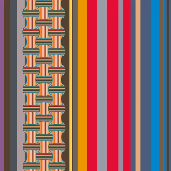 Modèle Géométrique Abstrait Coloré — Image vectorielle