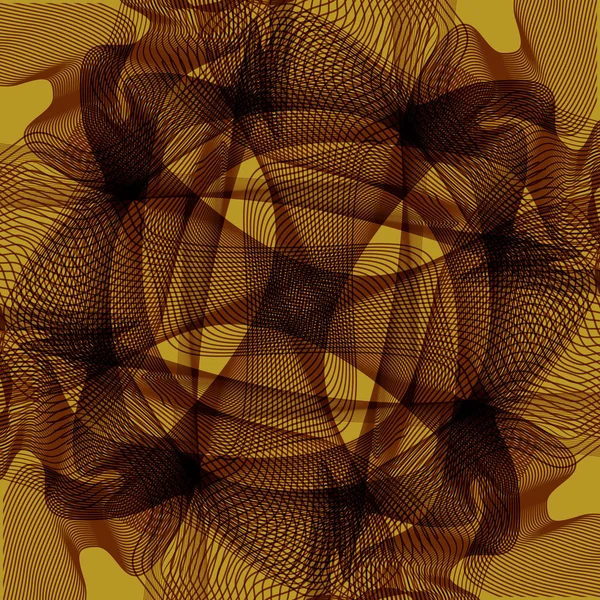 Abstrakta Texturerat Geometriska Entanglement Mönster För Bakgrund — Stock vektor