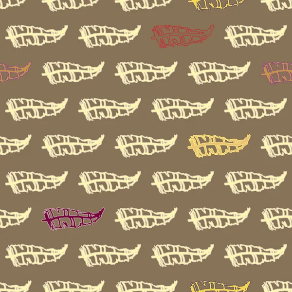 Memphis tarzı zemin ağaç yaprakları 