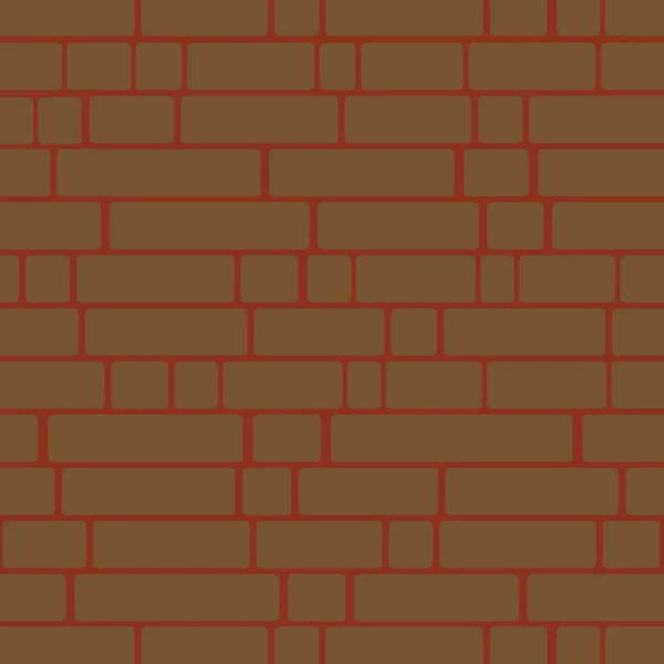 Textura Perfecta Patrón Pared Ladrillo Para Fondo — Vector de stock