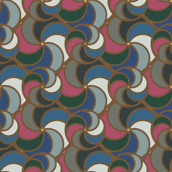 soyut geometrik renk desenli vektör çizimi