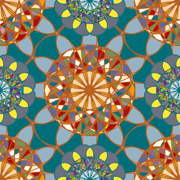  soyut çiçek geometrik Dikişsiz desen arka planı için