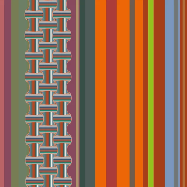 Abstrakt Geometrisk Färgglada Mönster — Stock vektor