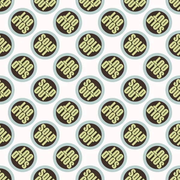 Dikişsiz desen, vektör çizim sattı