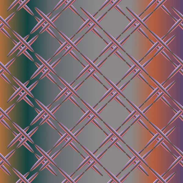 Oluklu metal, Dikişsiz desen vektör çizim.