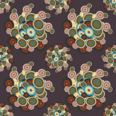 soyut geometrik renkli Dikişsiz desen arka plan için vektör çizim