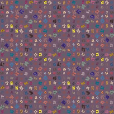 soyut geometrik renkli Dikişsiz desen arka plan için vektör çizim