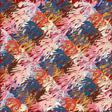 soyut dikişsiz desen, vektör illüstrasyonu