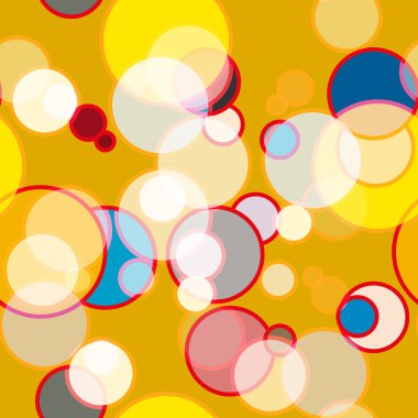 Daireler ile sorunsuz arka plan