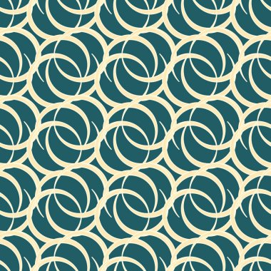 Daireler için arka plan ile Seamless modeli. vektör çizim