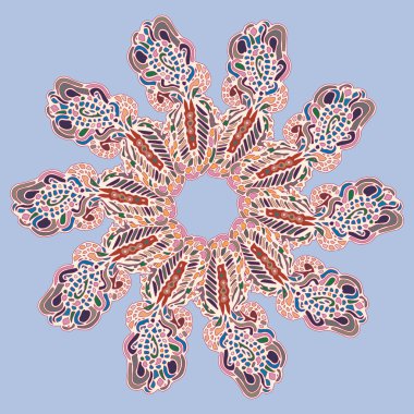 Stil zentangle yeni simetrik mandala doodle ile sanat esin kaynağı oldu. Duvar kağıdı, desen dolgularını, web sayfaları, yüzey dokuları için dekoratif nesne-ebilmek var olmak kullanılmış.