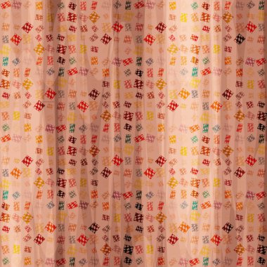 soyut geometrik renkli Dikişsiz desen arka plan için vektör çizim