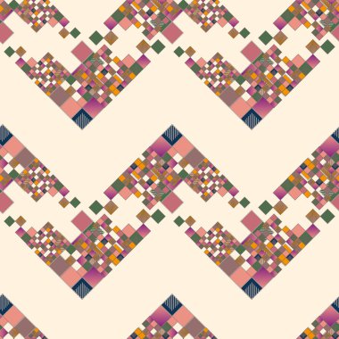 geometrik küpleri ve kareler arka plan, sorunsuz tasarlamak vektör çizim 