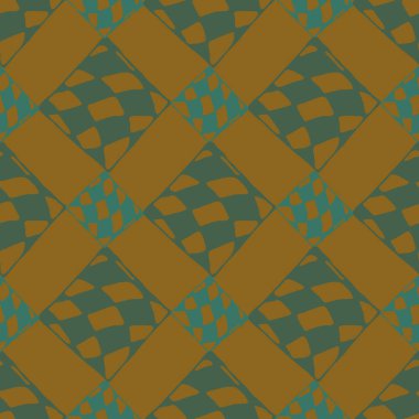 Soyut renkli geometrik Dikişsiz kareli desen arka planı için.