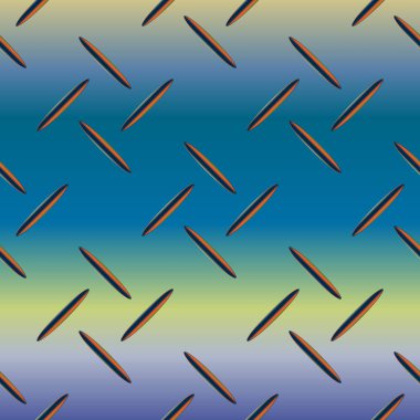 Oluklu metal, Dikişsiz desen vektör çizim.