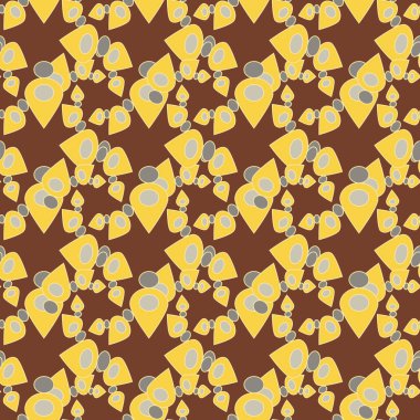 Soyut geo damla şeklindeki PIN arka plan deseni. 