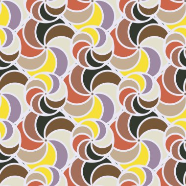 soyut geometrik renk desenli vektör çizimi