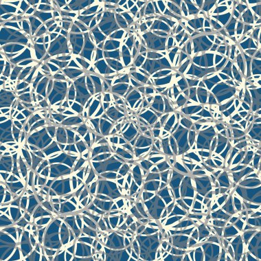 Daireler için arka plan ile Seamless modeli. vektör çizim