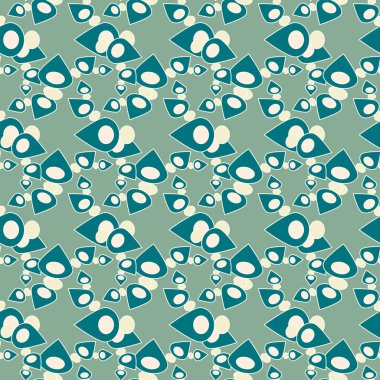 Soyut geo damla şeklindeki PIN arka plan deseni. 