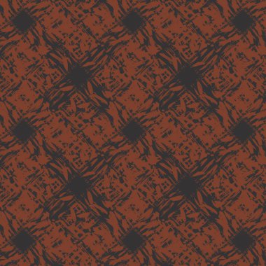 Dekoratif renkli kesintisiz vektör desen