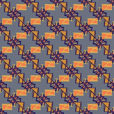 soyut geometrik Dikişsiz desen arka planı için. 