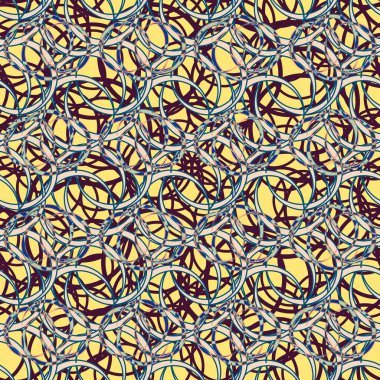 Daireler için arka plan ile Seamless modeli. vektör çizim