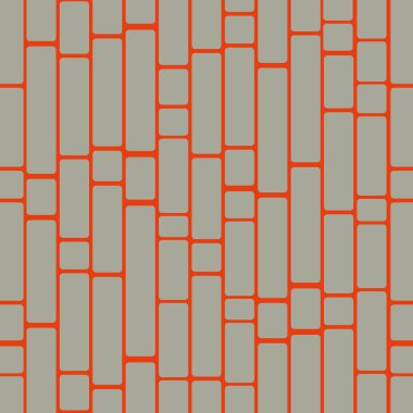 Sorunsuz doku bir tuğla duvar desen arka planı için.