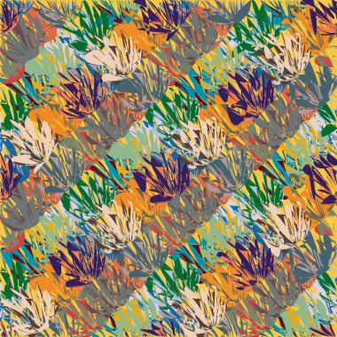 soyut dikişsiz desen, vektör illüstrasyonu