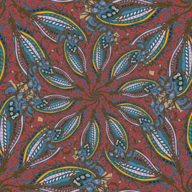 Soyut geometrik Dikişsiz desen tasarım çalışmaları için.