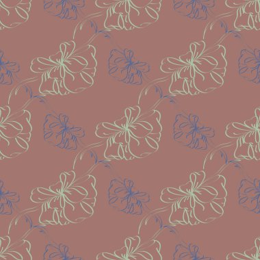 Renkli Yay ve kurdeleler sorunsuz desenli arka.