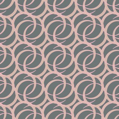 Daireler için arka plan ile Seamless modeli. vektör çizim