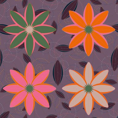 vektör çizim arka planı için seamless modeli   