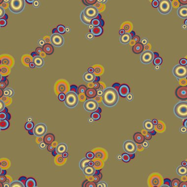 soyut geometrik renkli Dikişsiz desen arka plan için vektör çizim