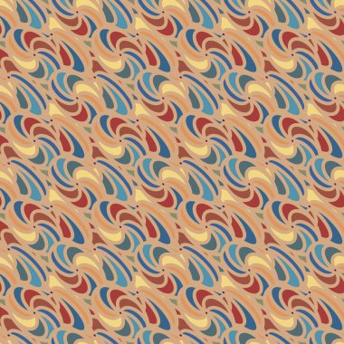 soyut geometrik renk desenli vektör çizimi