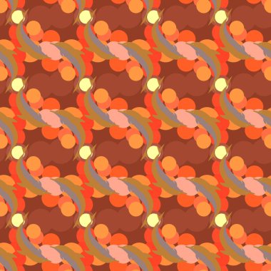 soyut geometrik renkli Dikişsiz desen arka plan için vektör çizim