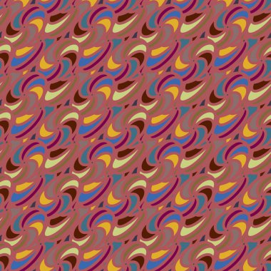 soyut geometrik renk desenli vektör çizimi