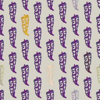 Memphis tarzı zemin ağaç yaprakları 