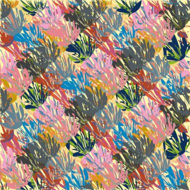 soyut dikişsiz desen, vektör illüstrasyonu