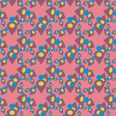 Soyut geo damla şeklindeki PIN arka plan deseni. 