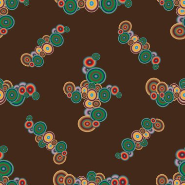 soyut geometrik renkli Dikişsiz desen arka plan için vektör çizim