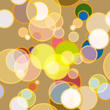 Daireler ile sorunsuz arka plan