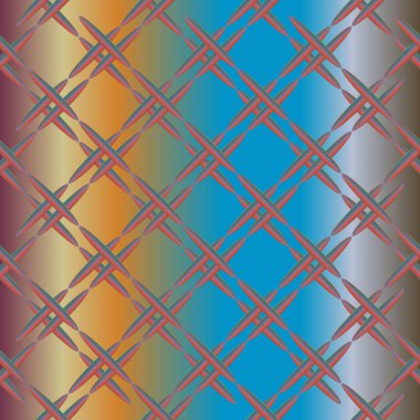 Oluklu metal, Dikişsiz desen vektör çizim.