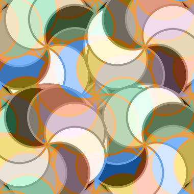 soyut geometrik renk desenli vektör çizimi