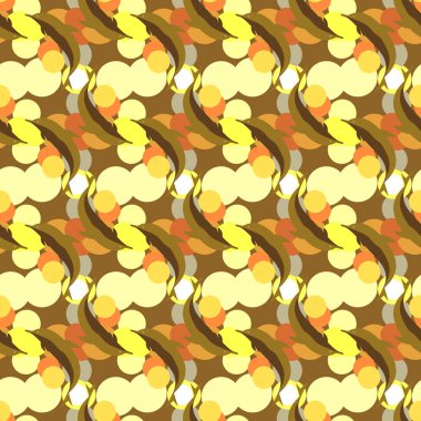 soyut geometrik renkli Dikişsiz desen arka plan için vektör çizim